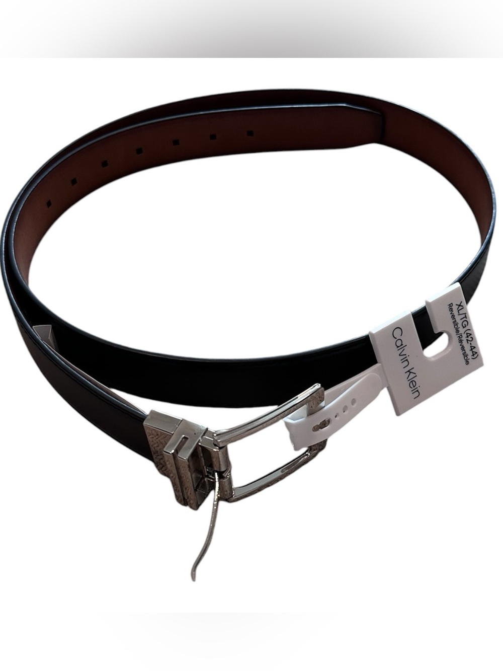 Calvin Klein Belt Size XL NWT Men’s Reversible Brown Black
